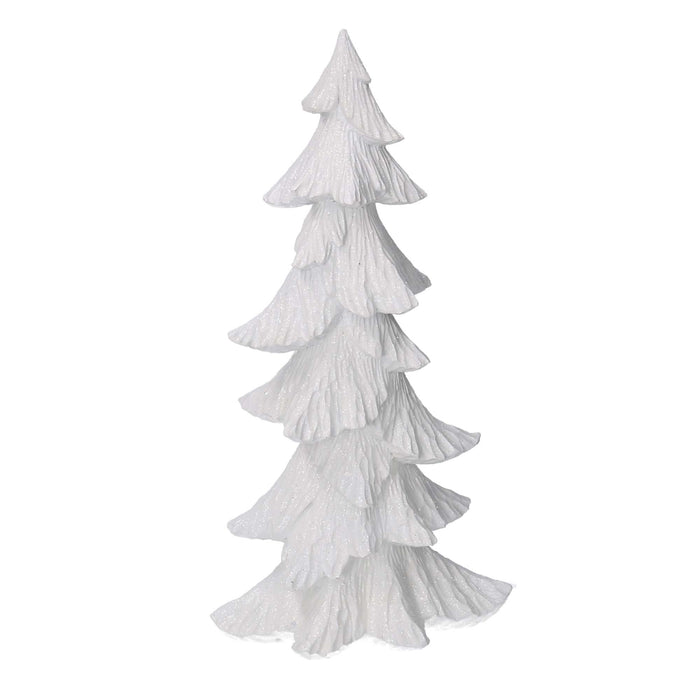 Albero resina bianco cm 18,5x14xh36