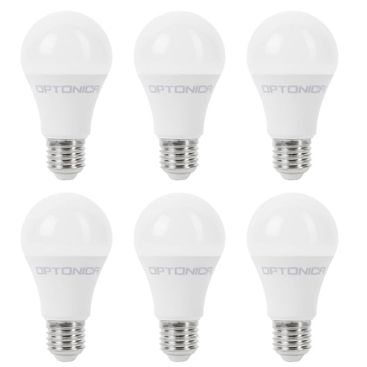 Lampadina led goccia 6 pezzi e27 11 watt 4500k risparmio energetico