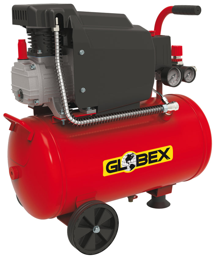 Globex compressore lt. 24 gx 24/1525 co 1.100 w - 1.5 hp - Globex