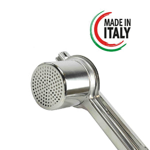 Kit 2pz Passa Verdure Acciaio inox 18/10 e Schiacciapatate Inox 24cm Made in italy