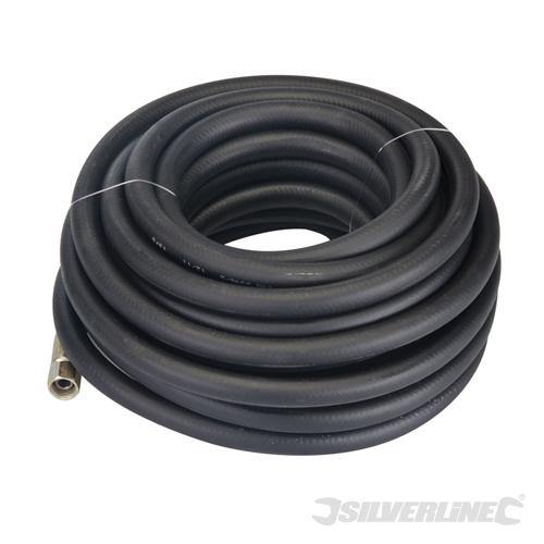 Silverline tubo in gomma per aria compressa 10 metri 20bar 8mm