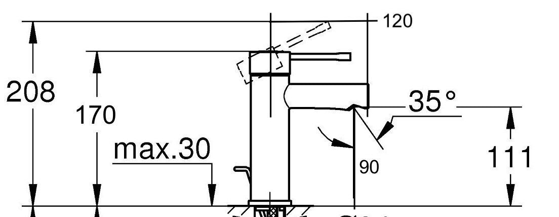 Rubinetteria completa bagno lavabo e bidet moderni serie completa