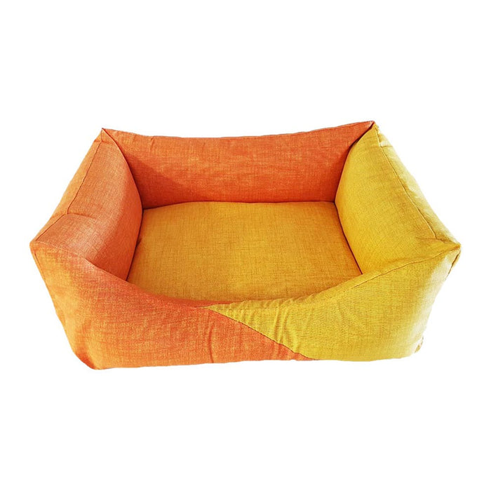 Cuccia in teflon per cani waterproof medora orange yellow cm 85