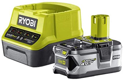 Rlm18X33B40-Tosaerba A Batteria 18V Silenzioso Con Taglio A 33Cm 35Lt + 1 Batteria Da 4,0Ah Lithium-Ryobi