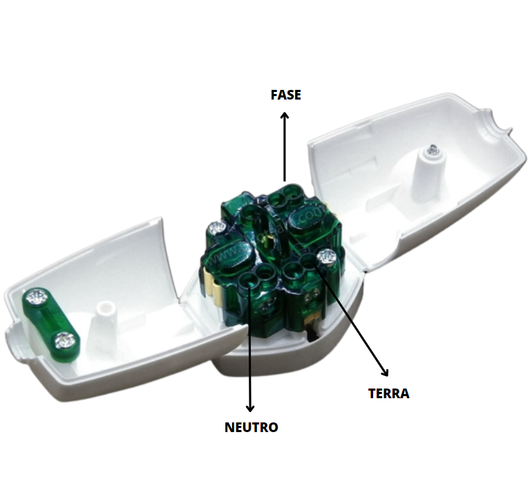 Presa elettrica schuko nera 10/16 ampere ecova