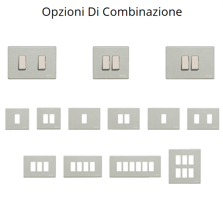 Interruttore bipolare bianco 16 ampere serie bticino magic 5011