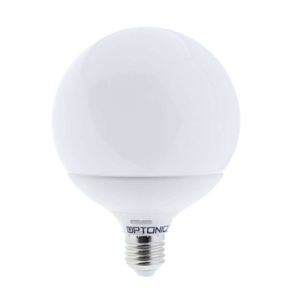 Lampadina led globo e27 15watt resa 88watt risparmio energetico 6000k pezzi 10