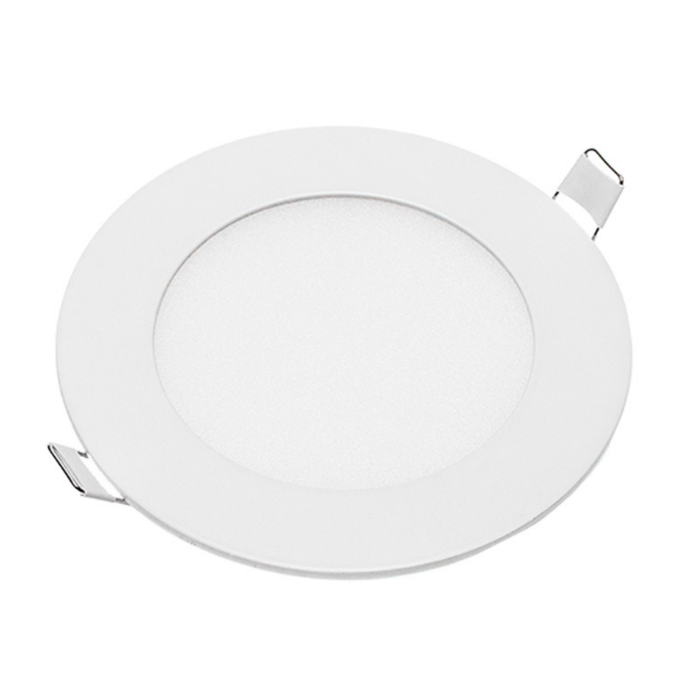 Pannello led incasso 110 cm 6watt slim tondo alimentatore incluso 6000k pezzi 3