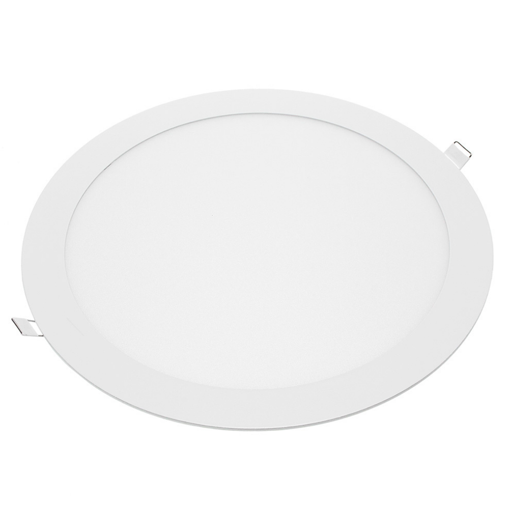 Pannello led incasso 285cm 24watt slim tondo alimentatore incluso 4500k pezzi 3