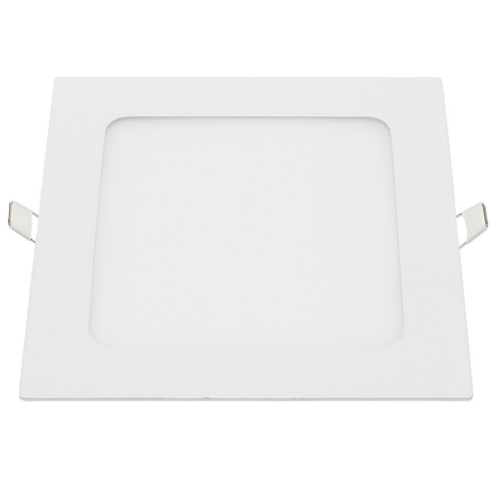 Pannello led incasso 20.5cm 18w slim quadro alimentatore incluso 6000k pezzi 3