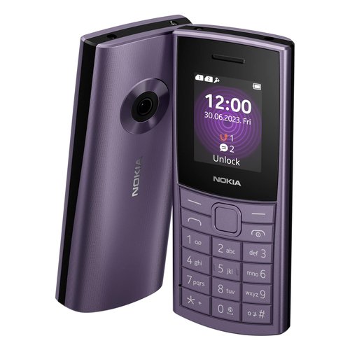 Nokia 110 4g 2023 purple dual sim - NK110-23-4GP