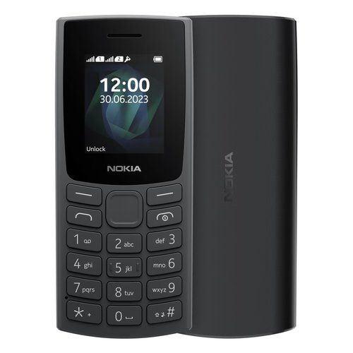 Cellulare nokia 105 2023 dual sim charcoal charcoal - 6438409085115