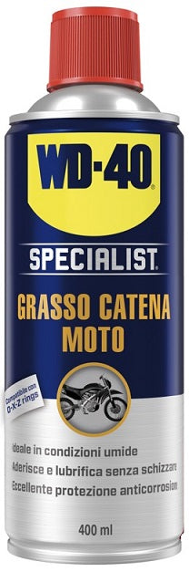 WD-40 MOTO GRASSO CATENA CONDIZ.UMIDE 400ML ART.39788/46