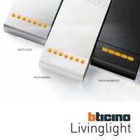 Bticino living light presa satellitare bianca coassiale tipo f n4269f