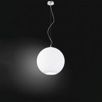 Lampadario Contemporaneo Ufo Bianco 1 Luce E27 Grande