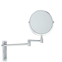 Specchio da Bagno Braccio Allungabile Salvaspazio Specchio 17cm Bifacciale Trucco