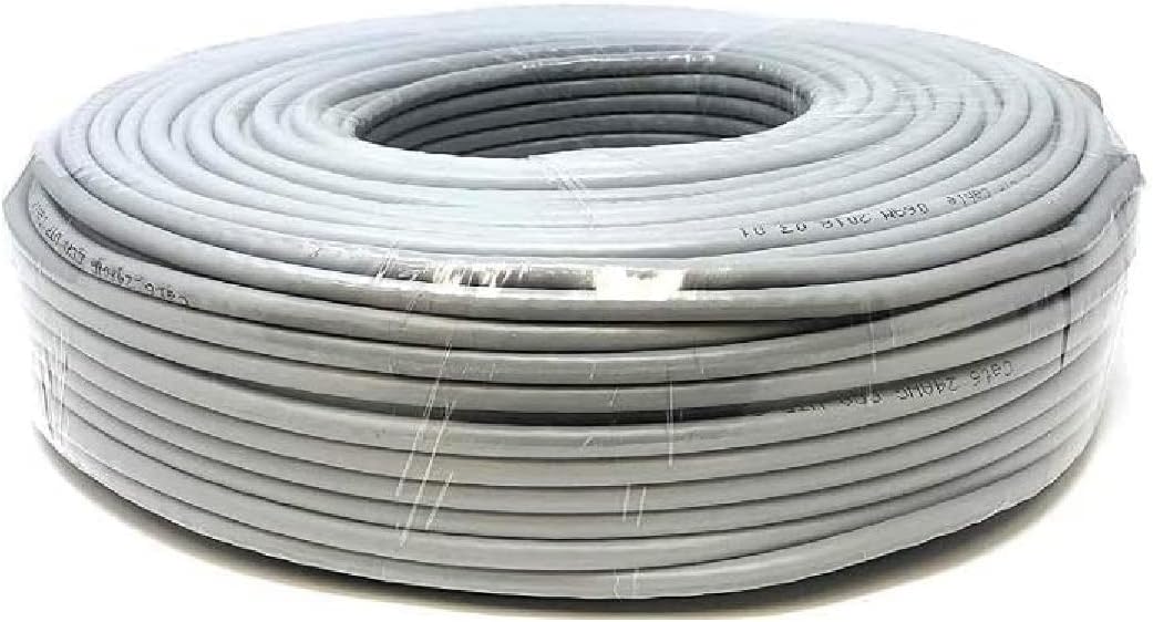 Cavo rete lan cat 6 schermato f/utp metri 25 sezione 24awg 4 coppie twistate