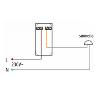 Pulsante unipolare 10 ampere serie gewiss gw20510 pezzi 3