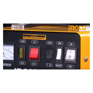 Carica batteria 180 Ah 12/24 V portatile - Ingco ING-CB1601