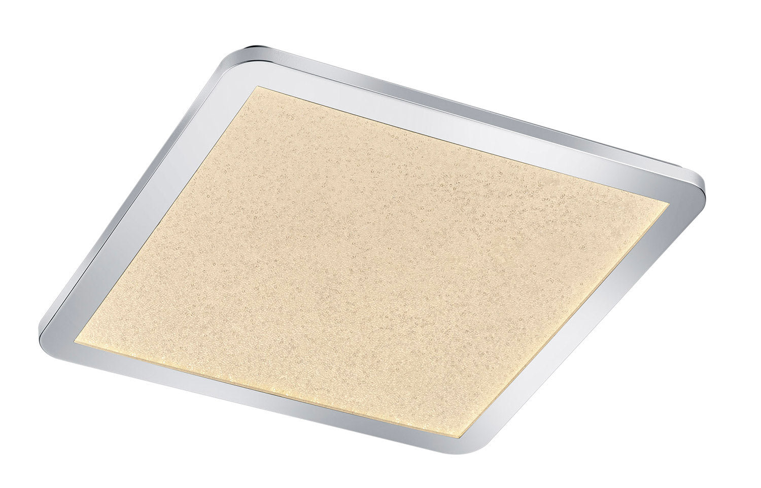 Plafoniera da Interno a LED in Plastica Cromo