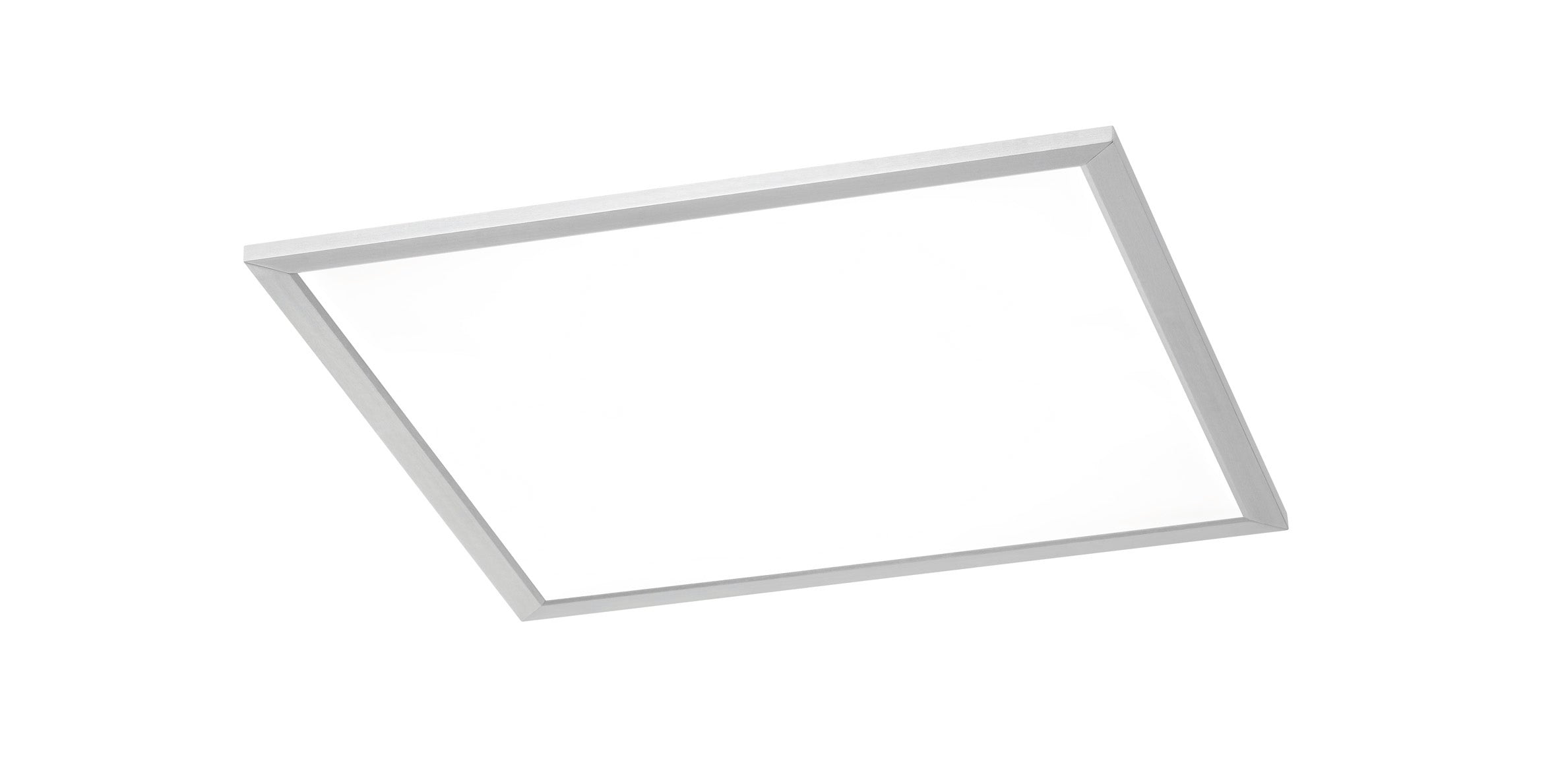 Plafoniera da Interno a LED in Metallo Nickel Opaco