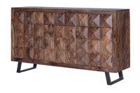 Credenza in palissandro color ciliegio