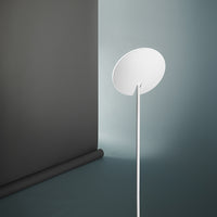 Piantana In Metallo Contemporanea Ophelia Bianco Led