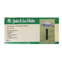 LAMPADE SOLARI SAHARA 4 PEZZI set lampada solare da giardino H 39 cm Lampione