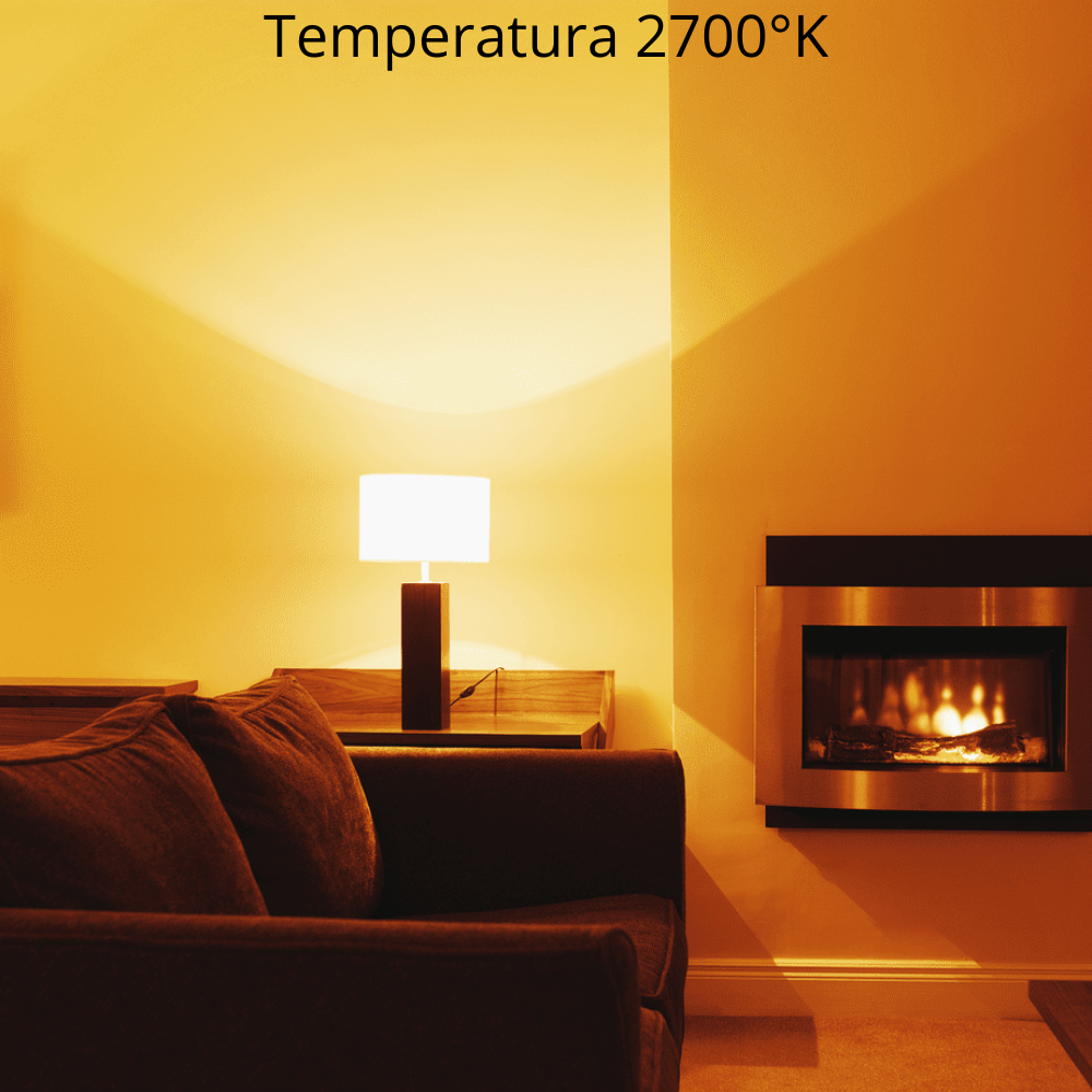 Lampadina led filamento colpo di vento attacco e14 potenza 4 watt temperatura colore lampada 2700k bianco caldo