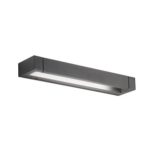 Applique In Metallo Moderna Sway Nero Led Piccola