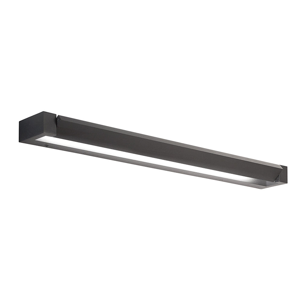 Applique In Metallo Moderna Sway Nero Led Media