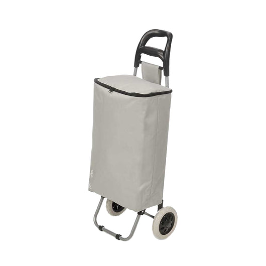 Carrello Porta Spesa con Borsa Termico 32lt Max Peso 25kg Chiusura Ermetica Grigio