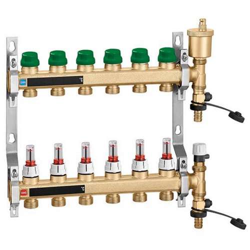 DynamiCAL® Collettore Distribuzione Dinamico 1” X 4 3/4” M CALEFFI 6656D1