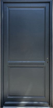 Porta d'ingresso in legno Exo modello 'Elina' 215X90 a sinistra, senza maniglia