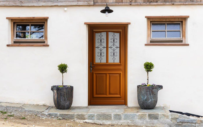 Porta d'ingresso modello Vauban - 200X80 a spingere a destra (dimensioni della tabella)