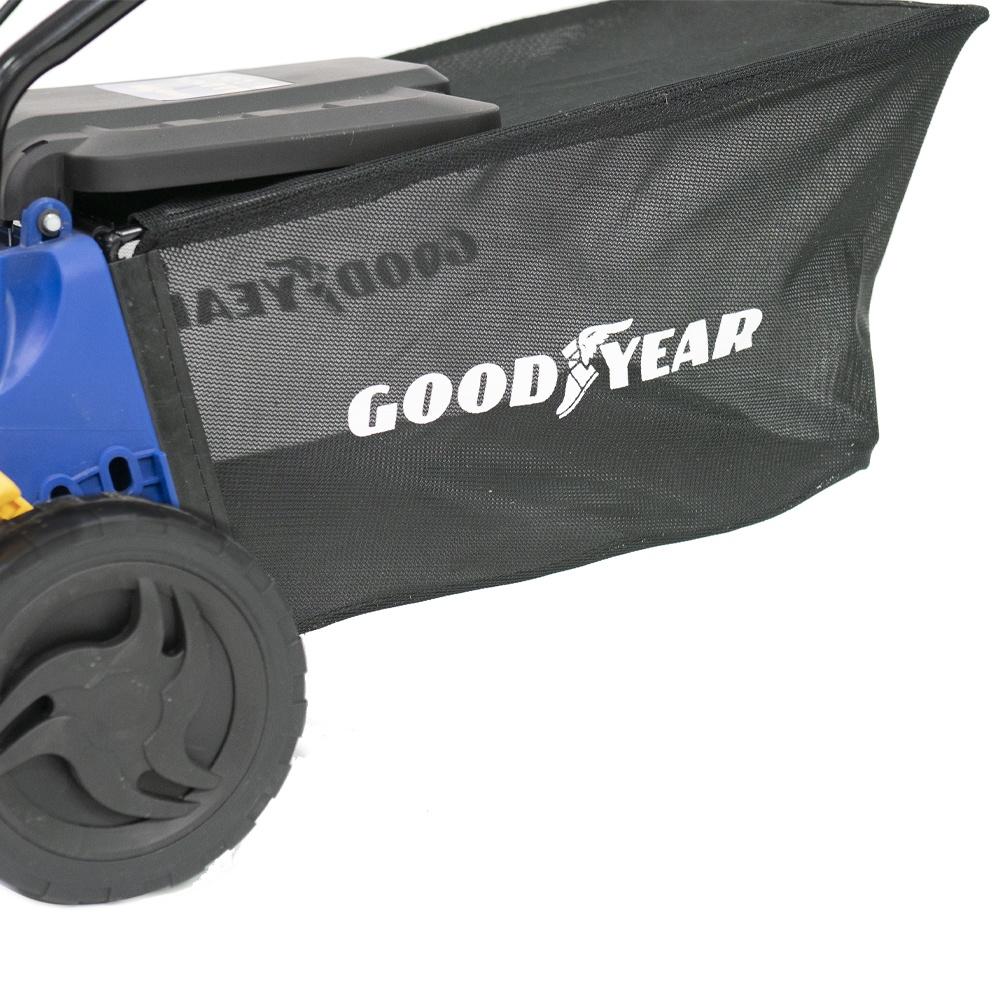 Tagliaerba Elettrico 1800W. Motore 3200 giri/min 210-230V. Tagliaerba con cavo 40 cm di larghezza di taglio Goodyear