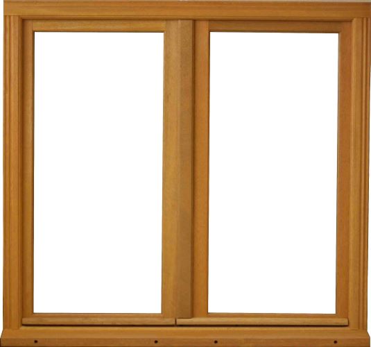 Finestra a 2 pannelli in legno Altezza 105 X Larghezza 120 (dimensioni del tavolo) senza maniglia