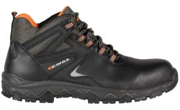 SCARPE COFRA ALTE PELLE NERA ASCENT S3 SRC N.41