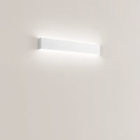 Applique In Metallo Moderna Way Bianco Led 61Cm