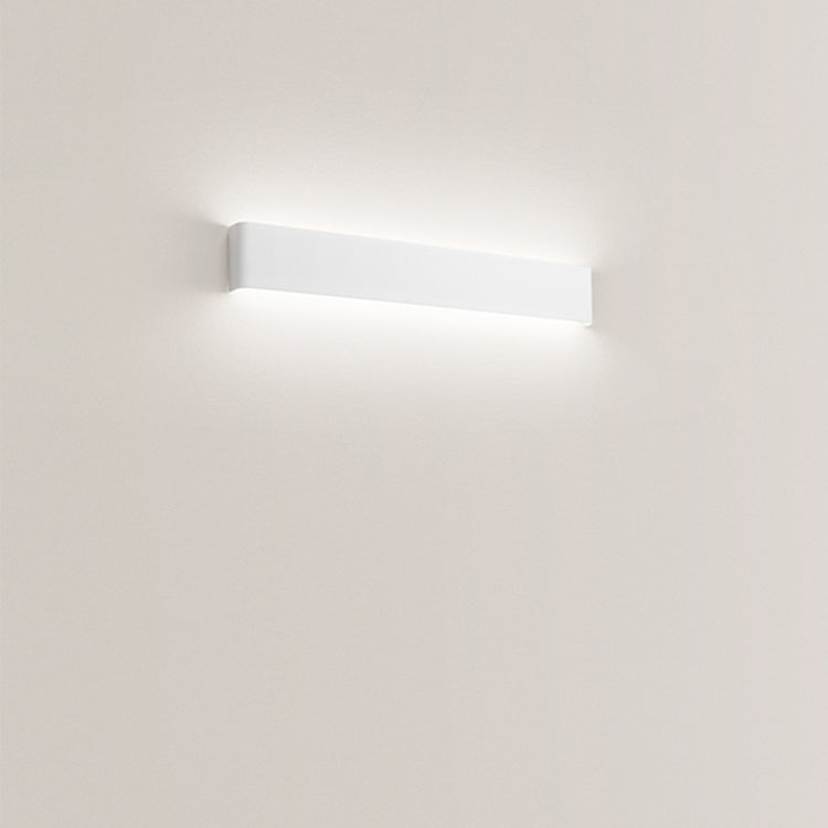 Applique In Metallo Moderna Way Bianco Led 61Cm