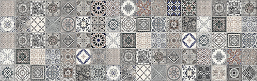 Adesivo Tecnico da Cucina Lavabile e Certificato Ignifugo Paraschizzi Azulejos Antichi 190x60