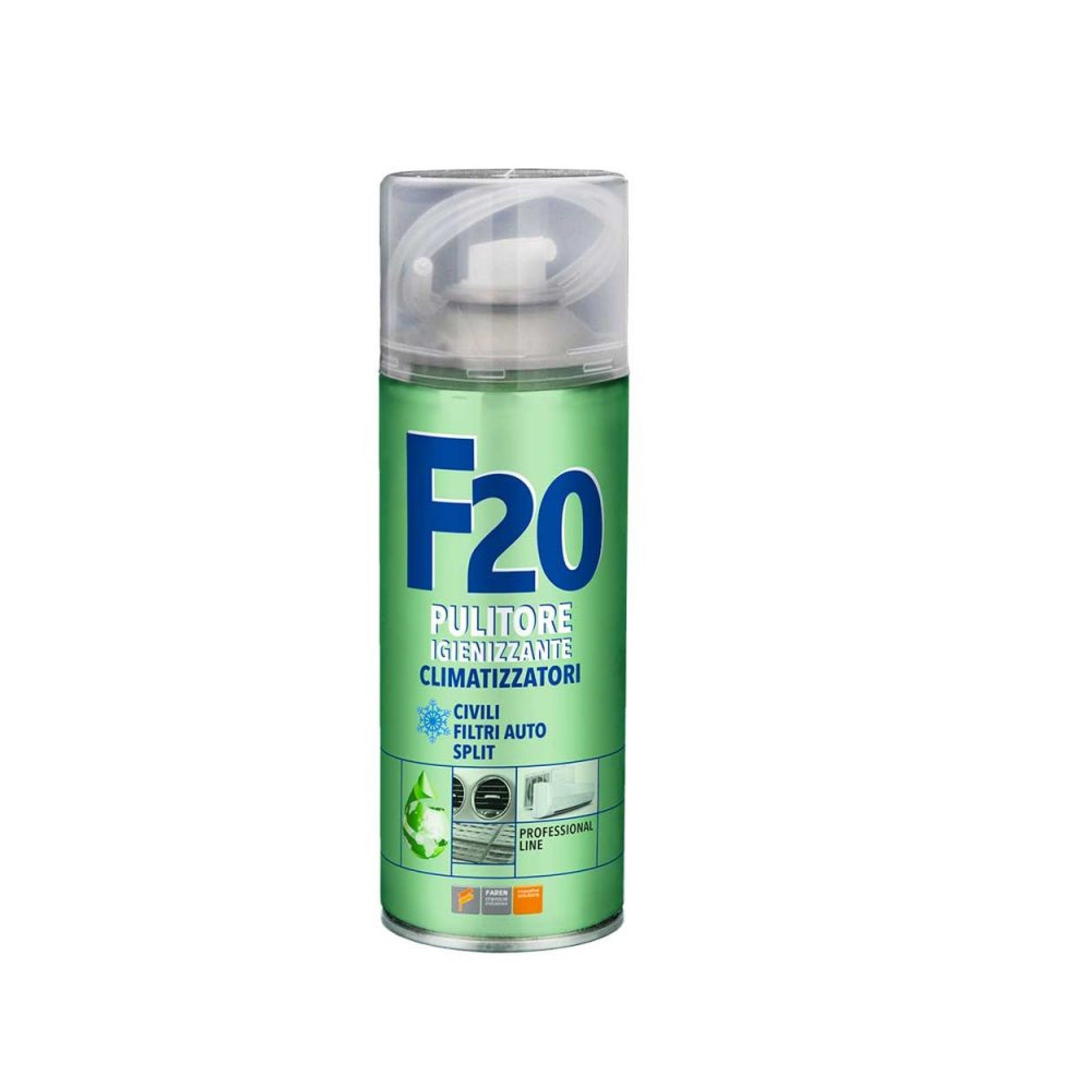 Pulitore Igienizzante spray Faren F20 condizionatore 400 ml climatizzatore casa auto