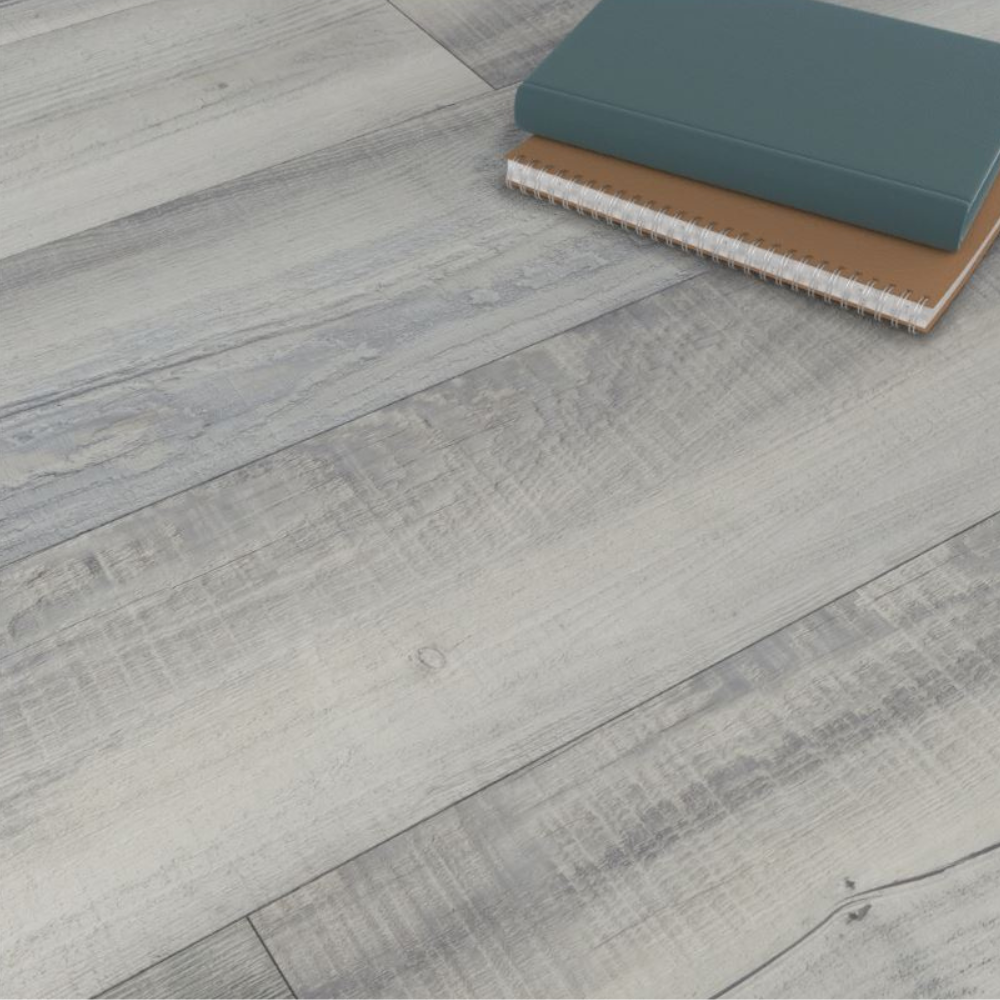 Pavimento lvt ac5 incastro 5 mm quercia bianca 9 confezioni copertura 20 mq