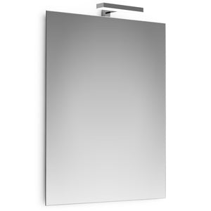 SPECCHIO FILO CON LAMPADA LED CM.20 CM.60X80  PZ 1 