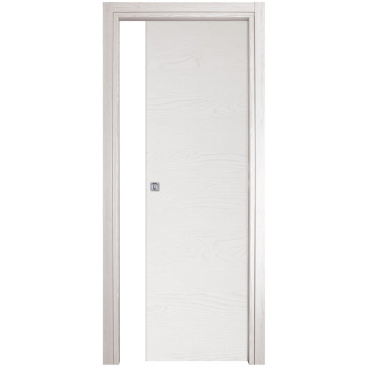 Porta Mod.Microtec Scorrevole Frassino Bianco 210X70