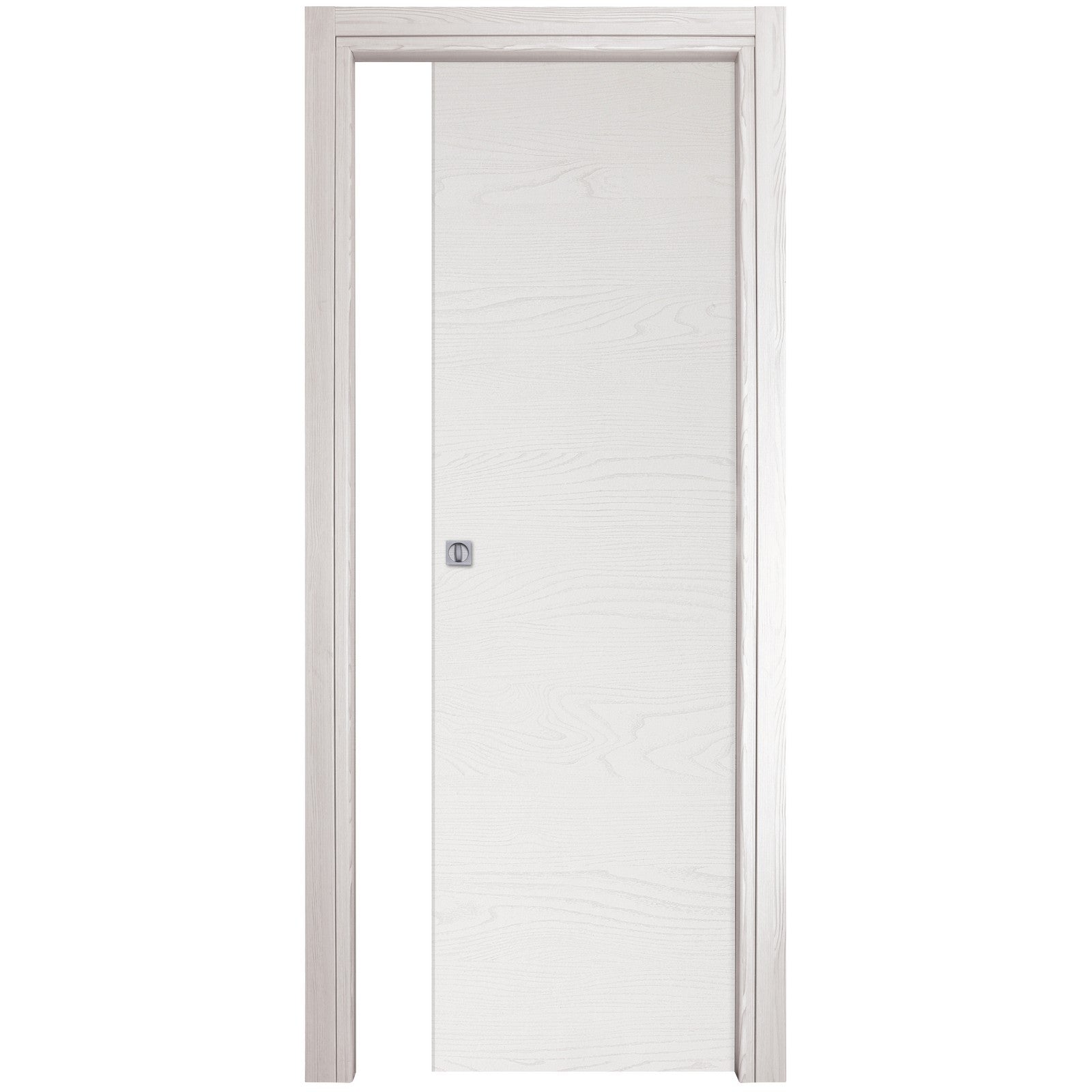 Porta Mod.Microtec Scorrevole Frassino Bianco 210X80