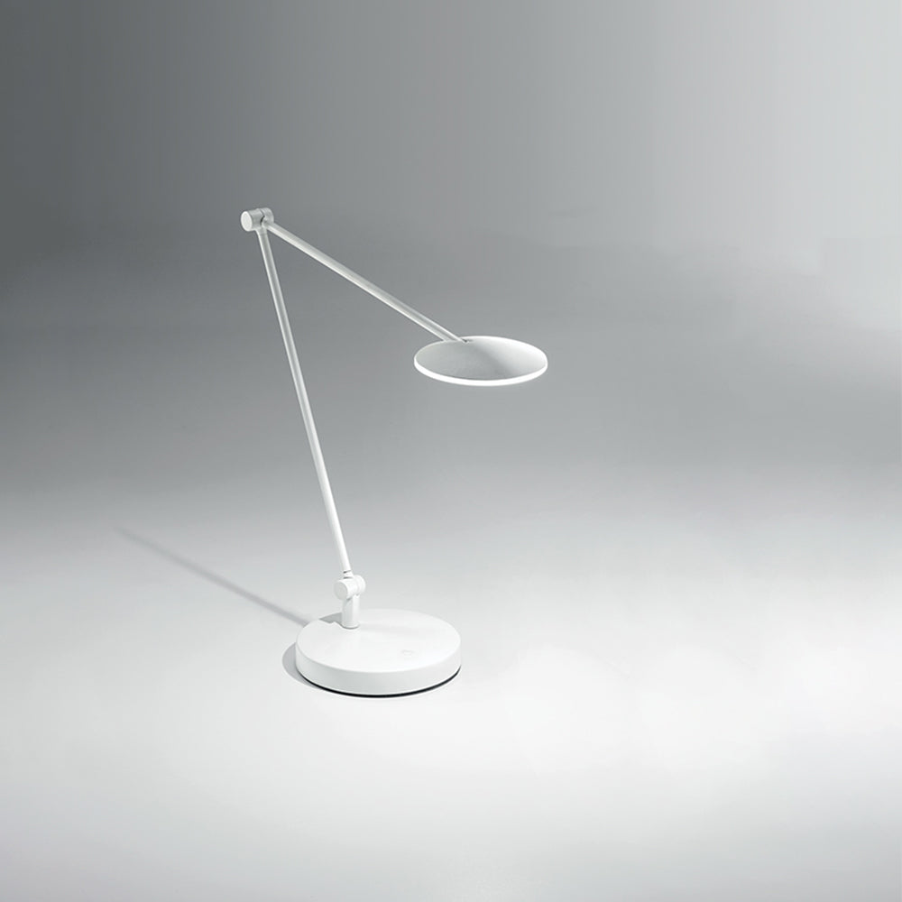 Lampada Da Scrivania In Metallo Moderna Joint Bianco Led