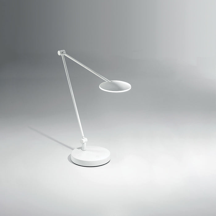 Lampada Da Scrivania In Metallo Moderna Joint Bianco Led