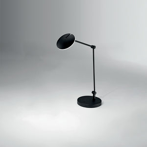 Lampada Da Scrivania In Metallo Moderna Joint Nero Led