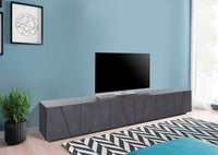 Mobile TV 6 Ante 243,6x44,2x46 cm Ping Ardesia